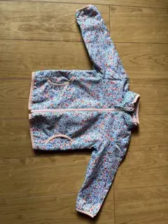 ミキハウス　HOT BISCUITS 花柄ウィンドブレーカー　100サイズ