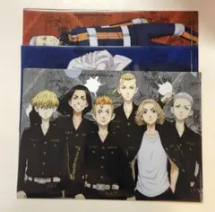 東京リベンジャーズ A4 クリアファイル　3枚セット マイキー　ドラケン