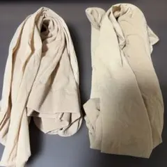 ベージュ ストッキング 2枚セット