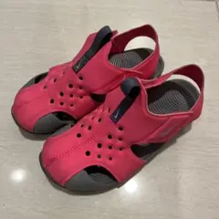 ナイキ NIKE サンレイプロテクト サンダル 19cm ピンク