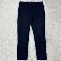 Theory セオリー ストレッチテーパードパンツ　レディース紺　0 Sのサムネイル
