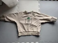 ムージョンジョン　クマ　トレーナー　90サイズ