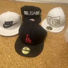 0*z様 Nike & New Era LA & DCキャップセット