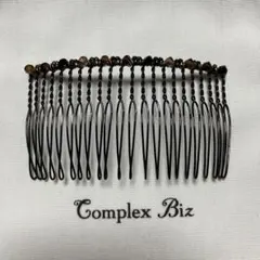 Complex Biz ビーズ装飾ヘアコーム
