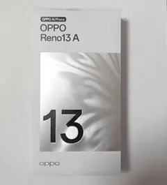 【新品未開封】OPPO Reno13 A ◇ アイスブルー