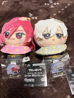 貴重！！ブルーロック ぬいぐるみ・アクリルバッチ付 　2セット