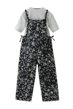 美品★★ZARAサロペット×カットソー