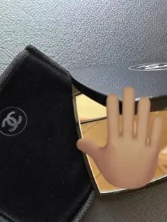 CHANEL 鏡 コンパクトミラー ケース付き