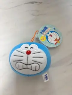 【新品】ドラえもん フェイスマスコット ラウンドワン限定 ストラップ