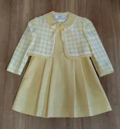 女の子　フォーマルワンピースボレロセット　120サイズ