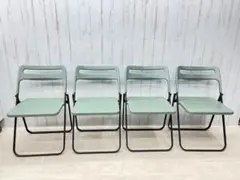 axona AICHI 折りたたみ椅子 MILO 4脚 フラットスタッキング