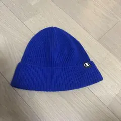 Champion ビーニー ニット帽 ロイヤルブルーのサムネイル