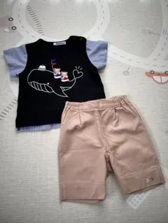 ファミリア　Tシャツ　短パンセット