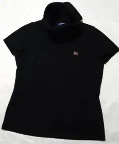 BURBERRY BLUE LABEL バーバリー タートルネック 半袖 ニット
