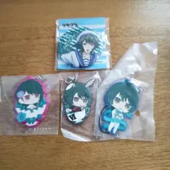 【CG】ツキウタ。　水無月涙　ラバスト＆缶バッジセット(4点)【バラ売り可】