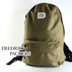 FREDRIK PACKERS リュック バッグパック ベージュ シンプル A4