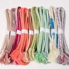 (1393)【在庫処分！】帯締め 10点 まとめ売り 帯紐 着物 小物