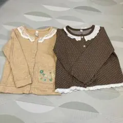 カーディガン　110 2枚セット