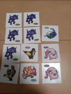 ポケモンパンシ－ル 11枚セット