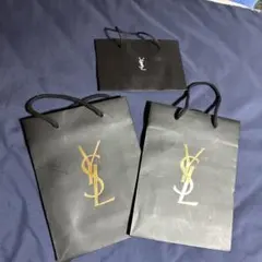 Yves Saint Laurent ショップ袋 3枚セット