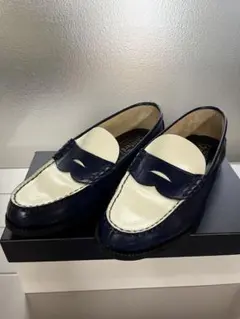 あ様専用The Kenford ペニーローファー バイカラー ネイビー ホワイト