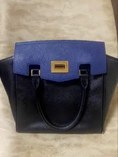 定価＝41800円‼️samannsatabasa2way黒と青のショルダーバッグ