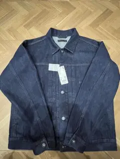 ユニクロ　デニムトラッカージャケット 68 BLUE Mサイズ