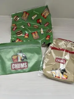 CHAMSマクドナルド3点セット