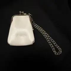 Jouete がま口 ミニポーチ チェーン付き ホワイトのサムネイル