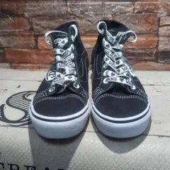 VANS ブラック ハイカットスニーカー