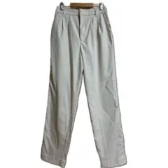 ローリーズファーム　ライトベージュ ストレートレッグパンツ　Sサイズ