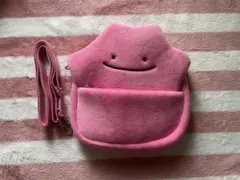 ポケットモンスター ポーチ ぬいぐるみポシェット メタモン ピンク