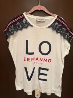 エルマンノフィレンツェ⭐︎ 刺繍付きティーシャツ　40のサムネイル