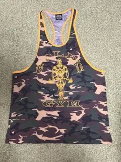 （希少）ゴールドジムタンクトップ