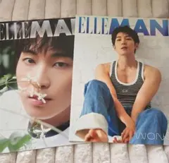 ウォヌ ELLEMAN book in book seventeen 2冊セット