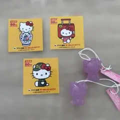 【非売品】ハローキティ 50周年記念 シール・ストラップ