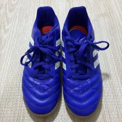 Adidas フットサルシューズ 青