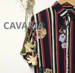 CAVARIA キャバリア シャツ トップス アロハシャツ 花柄 ストライプのサムネイル