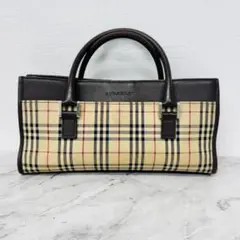 BURBERRY バーバリー ノバチェック ミニ ハンドバッグ