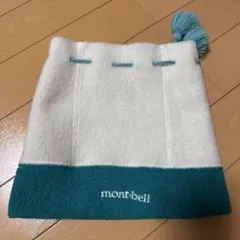 montbellモンベルフリース　キャップ　ネックウォーマー２WAY M　日本製