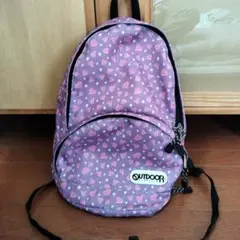 OUTDOOR PRODUCTS リュック パープル ハート柄のサムネイル