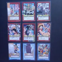 初期 絶版 レア ワンピース カードダス ハイパーバトル 6枚セット 2001