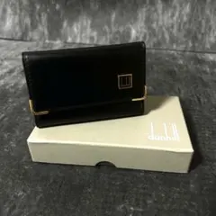 美品　ダンヒル　キーケース　キーホルダー　レザー　ブラック