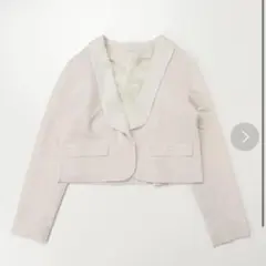 ARCH&LINE キッズ ジャケット ホワイト TWILL TUXEDOのサムネイル