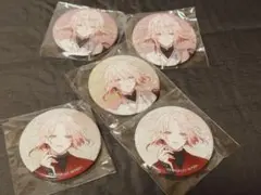【美品】刀剣乱舞　絢爛　泛塵　缶バッジ 5点セット