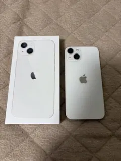 ク*ん様 iPhone13 128GB 本体、箱付き、iFaceケース付き SI