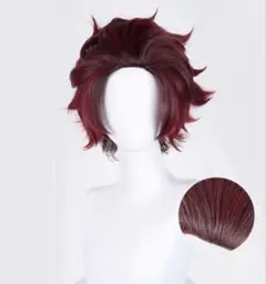 鬼滅の刃 竈門炭治郎 かまどたんじろう ウィッグ コスプレ