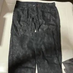 メンズ、デニム、黒