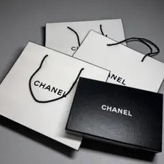 archive CHANEL ギフトボックス 紙袋 ショッパー 4点セット