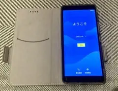 楽天ハンド　ホワイト スマホ本体+ケース　美品